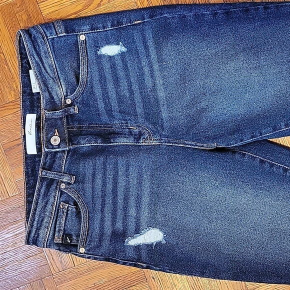 KanCan Distressed Skinny Denim Jeans Size 27 - Picture 7 of 10